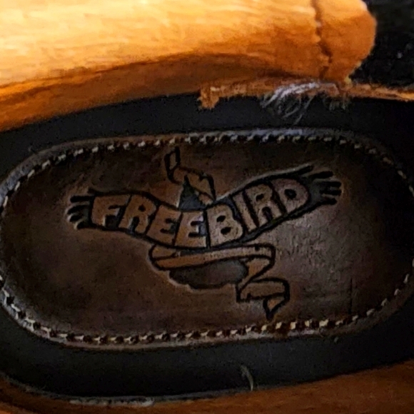 NEW Freebird Redmond NIB Ankle Boots Moto Western Bohemian Booties Harness Fall - Picture 9 of 16